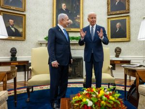 US President Joe Biden and Israeli Prime Minister Benjamin Netanyahu