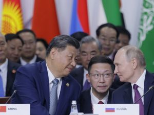 Russian President Vladimir Putin and Chinese President Xi Jinping 