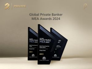 بنك برقان يفوز بثلاث جوائز مرموقة من مجلة Global Private Banker