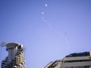 Hezbollah launches coordinated missile barrage against Israeli targets