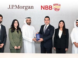 بنك البحرين الوطني يحصل على جائزة لأدائه في فئة التحويلات المالية بالدولار الأمريكي لعام 2023 من بنك جي بي مورغان
