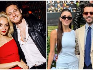 Kerem Bürsin and Melisa Sabancı Tapan // Hande Erçel and Hakan Sabancı