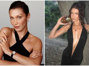 Palestinian-American model Bella Hadid