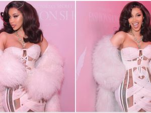 American rapper and songwriter Cardi B 