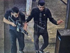 Footage shows assailants opening fire in Tel Aviv before being neutralized