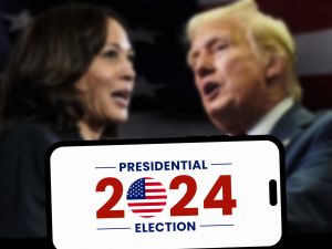Harris and Trump