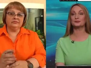 Ukraine TV hosts witch to read fate of the Donetsk and Lugansk, future of Kyiv