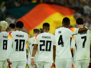 منتخب ألمانيا مرشح لتحقيق انتصار مريح (Photo by John MACDOUGALL / AFP)