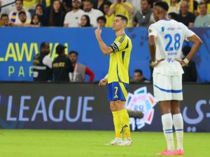 النصر يفشل في التفوق على الهلال (Photo by Fayez NURELDINE / AFP)