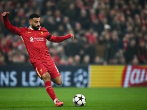 محمد صلاح (Photo by Paul ELLIS / AFP)