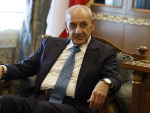 Lebanon's Speaker of the Parliament Nabih Berri