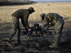 Ukrainian drone attack