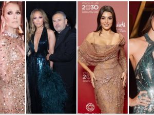 Celine Dion, JLo, Hande Erçel and Nancy Ajram 