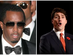 Sean Diddy and Canadian Prime Minister Justin Trudeau