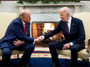 Trump meets Biden at the White House