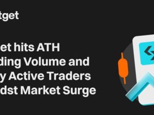 Bitget hits ATH Trading Volume and Daily Active Traders Amidst Market Surge