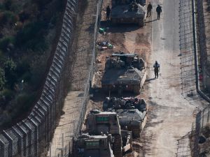 Israeli forces in Golan 