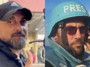  Samer Abu Duqqa, Al Jazeera cameraman Ahmed Al-Louh