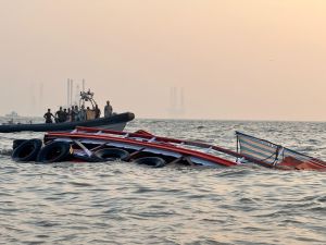 13 dead, 101 rescued after navy speed boat collides with ferry off Mumbai coast