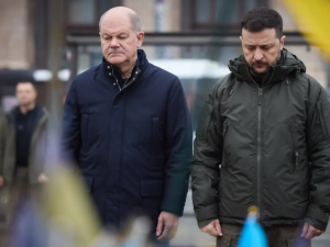 Scholz visits Kyiv, pledges €650 million in military aid to Ukraine