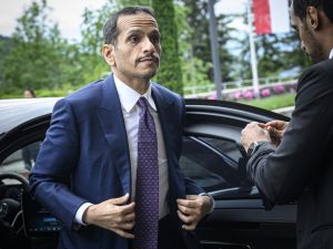 Qatar's Prime Minister Sheikh Mohammed bin Abdulrahman Al Thani