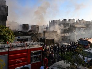 Israeli strikes rock Damascus amid Iranian Defense Chief's visit