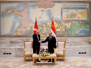 Erdogan and Sisi meet in Cairo, address mutual ties and regional crises