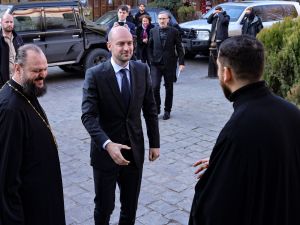 France's Foreign Minister Jean-Noel Barrot in Damascus