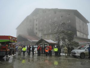 Death toll in Turkish Ski resort hotel fire rises to 66