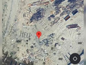 "Help" signs reportedly spotted in Los Angeles