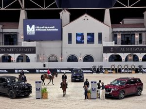المسعود للسيارات تشارك في بطولة الشراع الدولية لقفز الحواجز كراع رئيسي