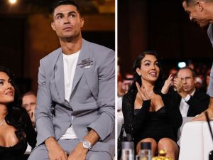 Georgina Rodríguez and Cristiano Ronaldo