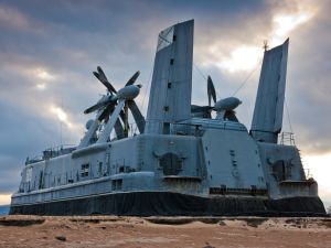 Ukrainian drones hit Russian naval base on Caspian Sea for the first time