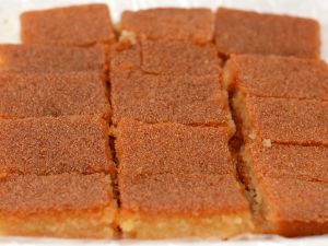 بسبوسة في 10 دقائق بدون بيض ولا طحين
