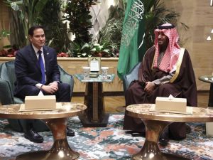 Rubio meets Saudi Crown Prince in Riyadh 