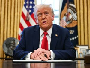 US President Donald Trump