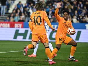 إنجاز فريد لمودريتش وإندريك مع ريال مدريد خلال لقاء ليغانيس