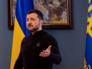 Ukrainian President Volodymyr Zelensky