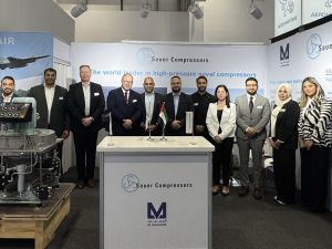 مجموعة المسعود وساوير كومبرسورز تستعرضان أحدث تقنيات الضواغط العالية في معرض نافدكس 2025