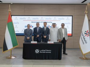 جامعة أبوظبي و"شنغهاي ستمستار" تبرمان اتفاقية استراتيجية لتطوير البحث والتعليم في مجالات العلوم والتكنولوجيا والهندسة والرياضيات والذكاء الاصطناعي