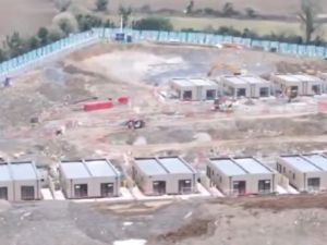houses under construction