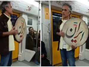 Iranian artist Khosrow Azarbeg was arrested