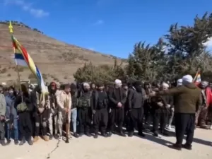 فيديو متداول يظهر سيطرة القوات الدرزية على مطار السويداء جنوب سوريا