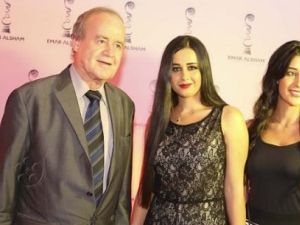 Syrian writer and actor Hani Al-Saadi