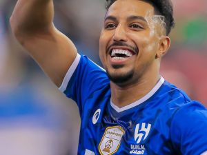 نجم نادي الهلال السعودي سالم الدوسري