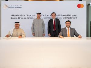 During the event. Al Etihad Payments and Mastercard collaborate to launch “Jaywan - Mastercard” debit and prepaid cards in the UAE