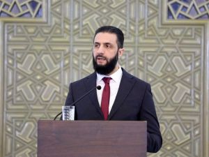  Syria's interim president Ahmed al-Sharaa 