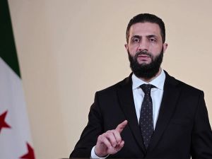Syria's interim president Ahmed al-Sharaa