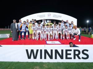 During the event. Real Madrid maintains Title of the U 13 Dubai Intercontinental Football Cup