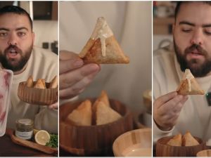 Saudi chef Abu Omar makes world's most-expensive Samosa